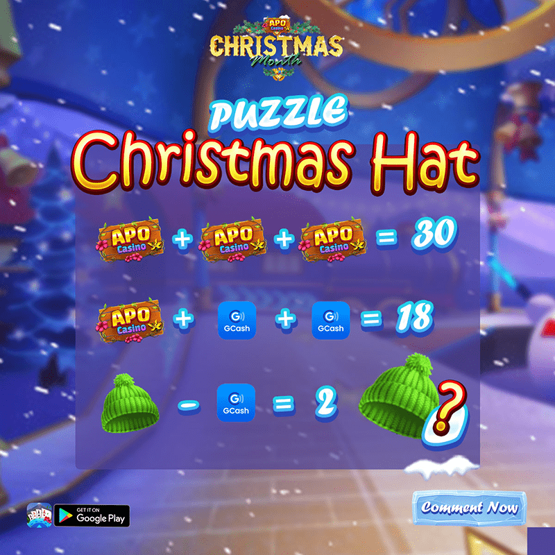 Minigame Puzzle Christmas Hat